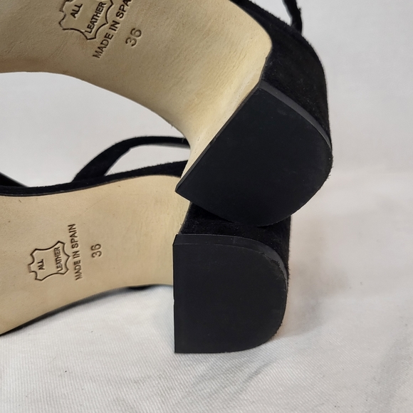 La Canadienne Pola suede block heel sandal 36 reformation &other stories - Picture 15 of 16